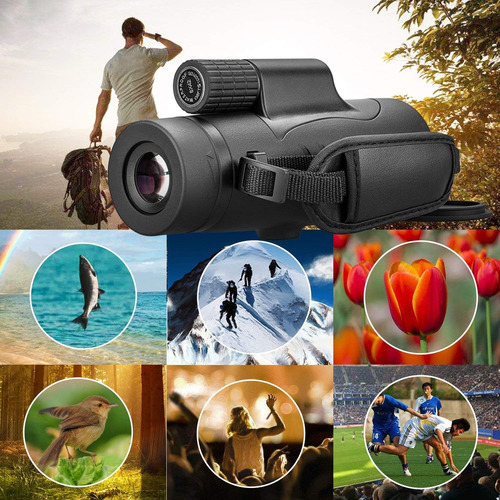 Telescopio Monocular De Alta Potencia Con Visión De De 8x Y