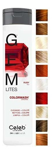 Celebridad Gema De Lujo Lites Colorwash: Champu Para Deposit