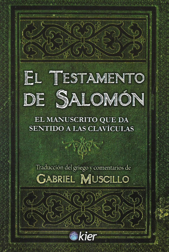 Libro El Testamento De Salomon