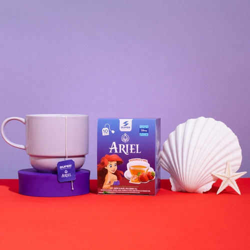 Desinchá Disney Ariel - Morango E Mel (10 Sachês)