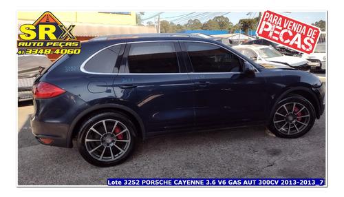 Sucata Porsche Caye 3.6 V6 Gas Aut 300cv 2013 Blindada Pecas