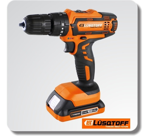 Imagen 2 de 8 de Taladro Atornillador Percutor Lusqtoff 18v Inalambrico 2 Bat