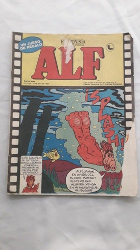 Historieta Comic * Alf * N° 9 Edit. El Cronista Antigua 