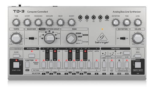 Sintetizador Behringer Td3 Silver Grey