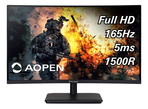 Aopen Acer Pbiipx Curvado Full Hd Va Monitor Juego Amd