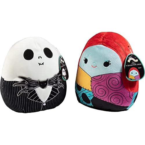 Conjunto De 2 Peluches De Jack Y Sally De Pesadilla Ant...