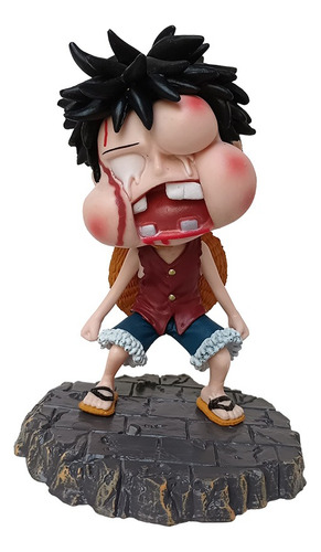 One Piece Monkey D Luffy  Golpeado