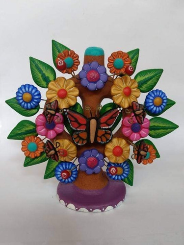 Barro Metepec  - Árbol De La Vida - Taller Artesanal Lucy 