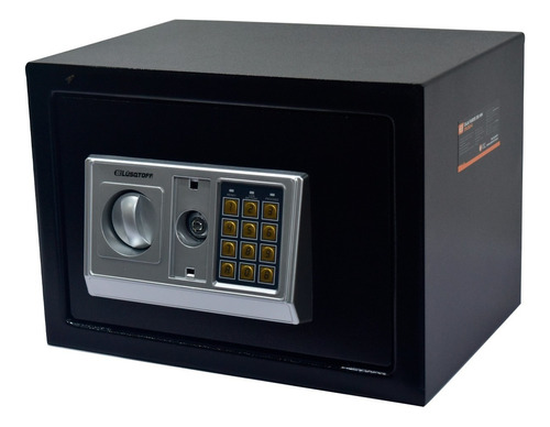 Caja Fuerte Lüsqtoff - Seguridad Digital De Pared - 35cm Color Negro