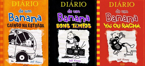 Diário De Um Banana Do Volume 9 Ao 11 Capa Dura