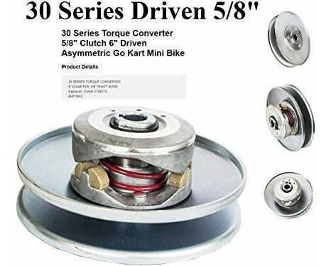 30 Serie Del Convertidor De Par 5/8 Driven Embrague 6 Asim