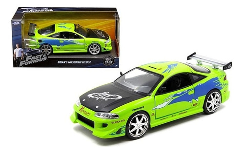 Colección Rápido Y Furioso Mitsubishi Eclipse 1:32 -jada