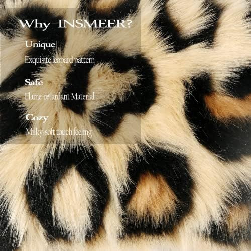 Insmeer Funda De Almohada Con Estampado De Leopardo, Fundas