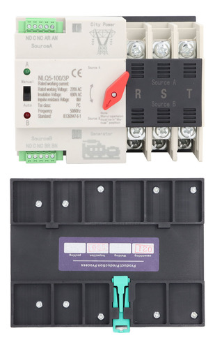 Transferencia Automática De Doble Potencia, 220 V, 3 Penique