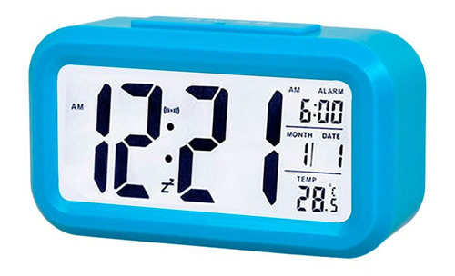 Reloj Alarma Despertador Digital Led + Temperatura