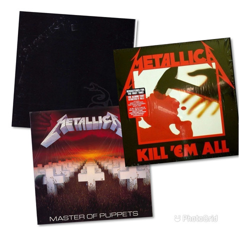 Vinilo Metallica Pack Promocional Nuevo Y Sellado