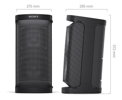 Imagen 5 de 11 de Parlante Sony Serie X SRS-XP500 portátil con bluetooth waterproof negro 220V