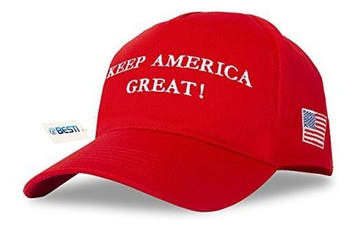 Gorra De Béisbol Ajustable De Keep America Great Donald Trum