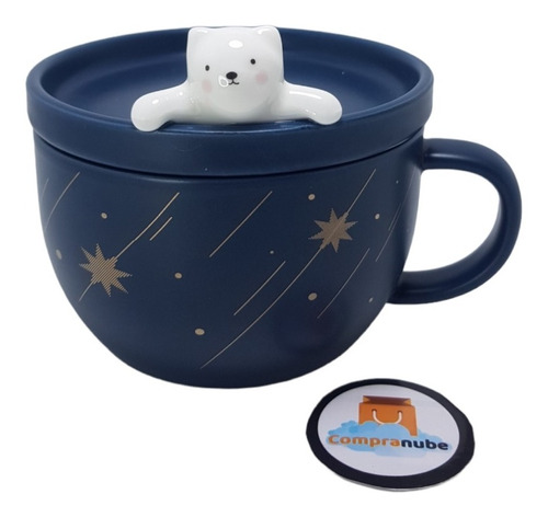 Mug Taza Ceramica Oso Polar Cute Kawaii Importado