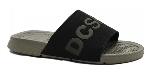 Ojota Dc Shoes Modelo Slide Verde Negro Nueva Coleccion