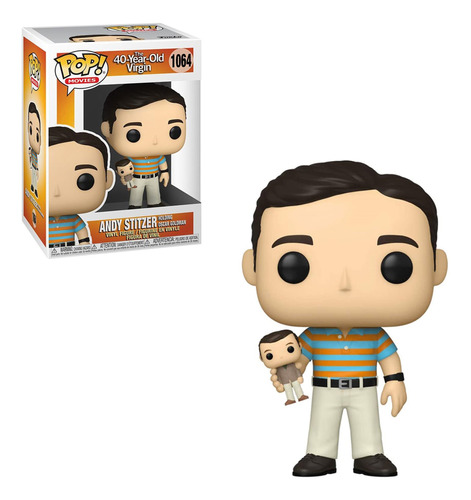 Funko Pop! 40ys Old Virgin Andy Stitzer #1064 Nuevo Original