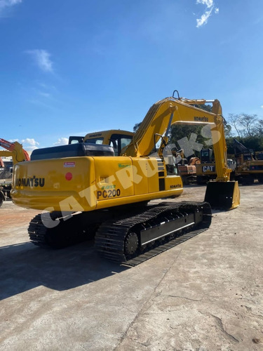 Imagem 10 de 13 de Escavadeira Komatsu Pc 200 Ano 2007