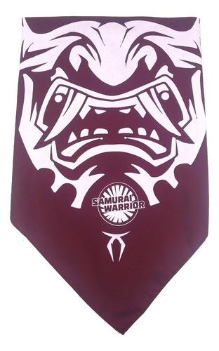 Pañuelo Bordo Cuello Abrigo Samurai Warrior Diseño Unico