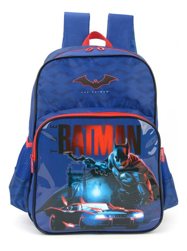 Mochila De Costas Luxcel Batman Azul