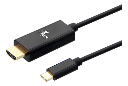 Cable Tipo C A Hdmi Xtech 4k, Macho A Macho, 1.8 M