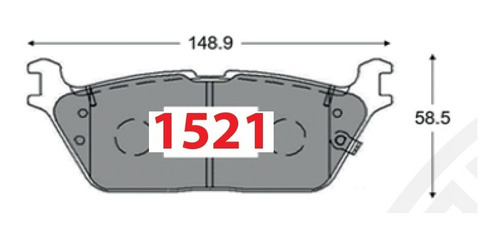 Pastillas De Frenos Traseras Dodge Ram 1500 2019-2021