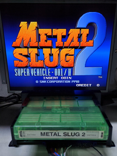 Metal Slug 2 Original Mvs Neo-geo Jamma Arcade Capcom