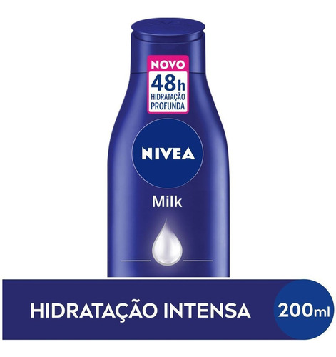  Loção Deo-Hidratante Hidratação Profunda Milk 200ml Nivea