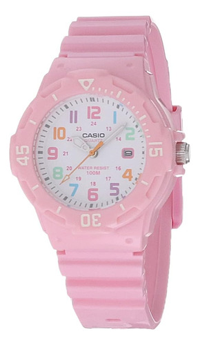 Reloj Casio Lrw-200h-2bvcf De Acero Inoxidable Para Mujer, R