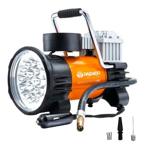 Compresor De Aire Electrico Portatil Daewoo Dw65l Auto 12v