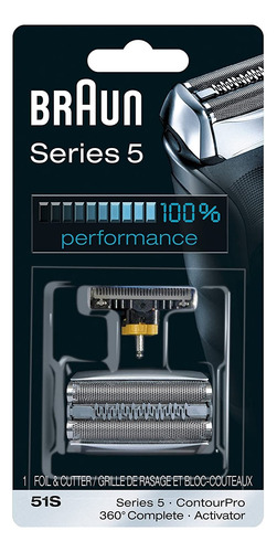 Afeitadora Braun 51s 8000 Series 5 360 Complete Activator Co