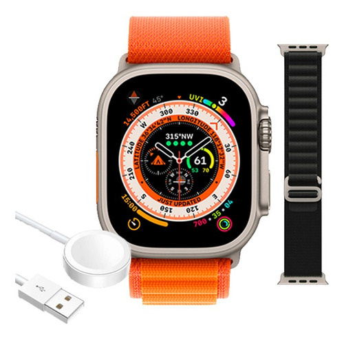 Smartwatch Iwo W68 - Laranja