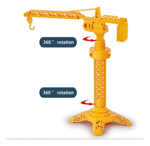 Juego De Vehículos De Construcción Para Niños, Grúa, Excavad