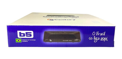 Imagem 9 de 10 de Receptor Digital Century Midiabox B5 Hd Tv Midia Box Ku E C