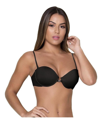 Sutiã Sutien Tomara Que Caia Em Costa Silicone Fecho Frontal