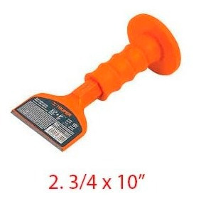 Cincel De Pala Con Protector. 2-3/4 X 10. Marca Truper.