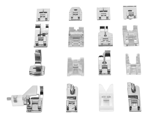 Kit De Máquina De Coser Multifunción Con Pie Prensatelas, 16