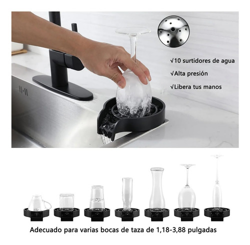 Lavavajillas Compacto Para Vasos Copas Con Enjuague Profundo