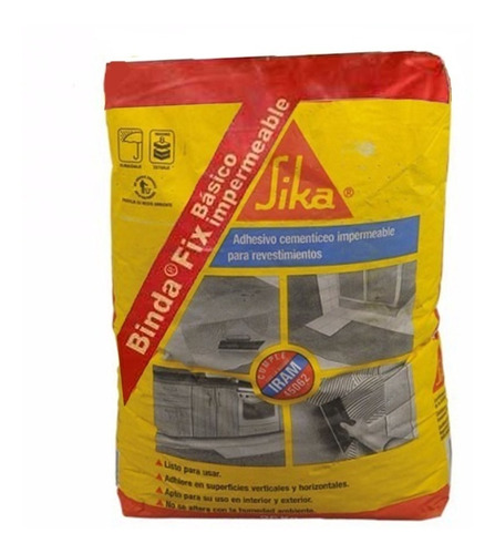 Pegamento Ceram Sika X 30kg Proyectar Materiales