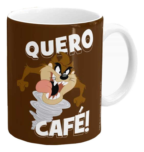 Caneca Taz Quero Café - Looney Tunes 330ml