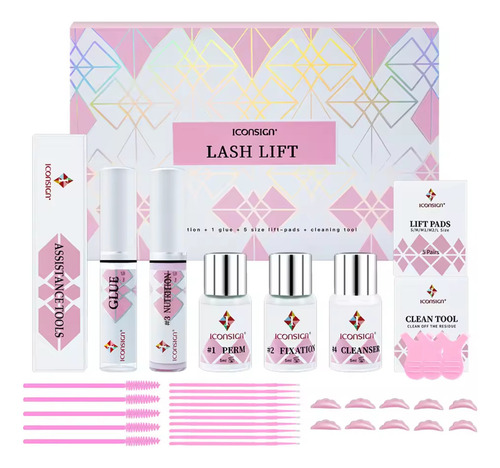 Kit Lash Lifting Completo Cilios Iconsign Brow Lamination