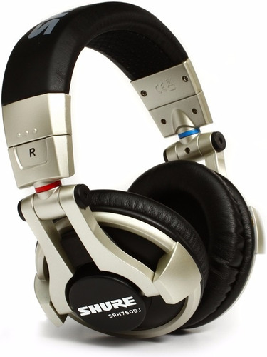 Imagen 1 de 10 de Auricular Shure Srh750dj Profesional Dj C/garantia Oficial