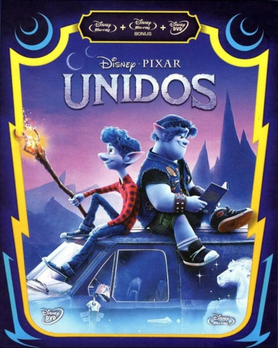 Unidos Disney Pixar Pelicula Blu-ray + Dvd + Bonus Slipcover