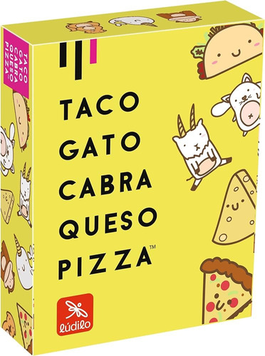 Taco Gato Cabra Queso Pizza (juego Para Imprimir)