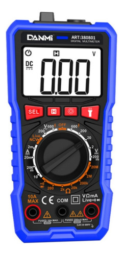 Multitester Profesional Digital Danmi
