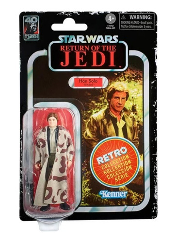 Star Wars Retro Collection Han Solo Endor 3.75 